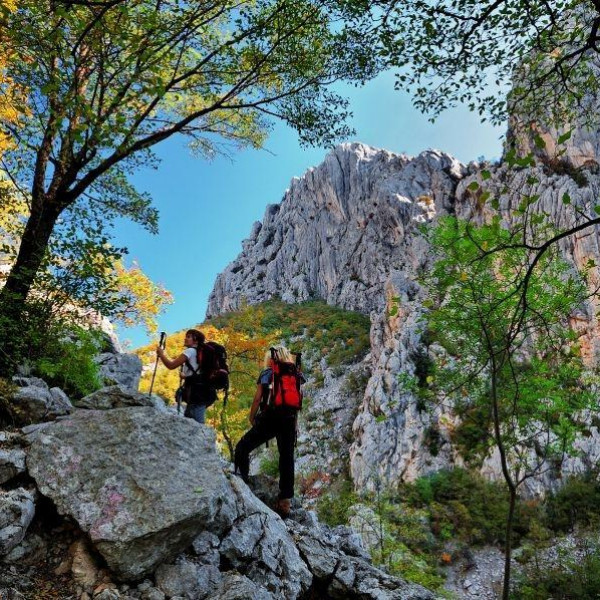CANYON MALA PAKLENICA - LITTLE CANYON OF RESIN, Apartmani Bosi i Goli Starigrad Paklenica