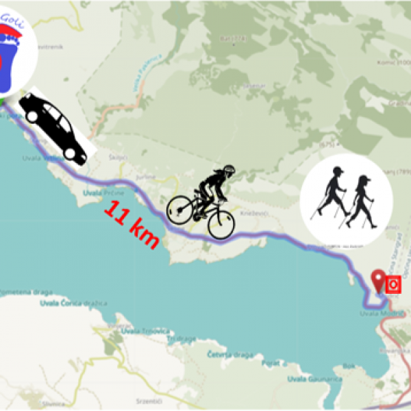 CAVE - MODRICH, Apartmani Bosi i Goli Starigrad Paklenica