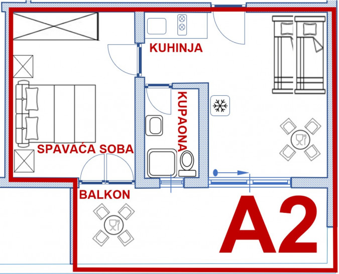 Apartment 2, Apartmani Bosi i Goli 23244