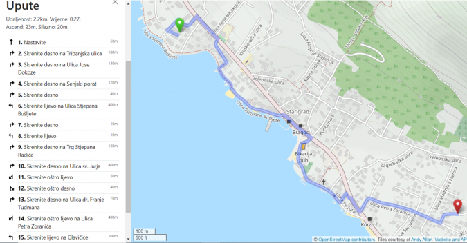 MIRILA - 5) LITTLE HEAD, Apartmani Bosi i Goli Starigrad Paklenica