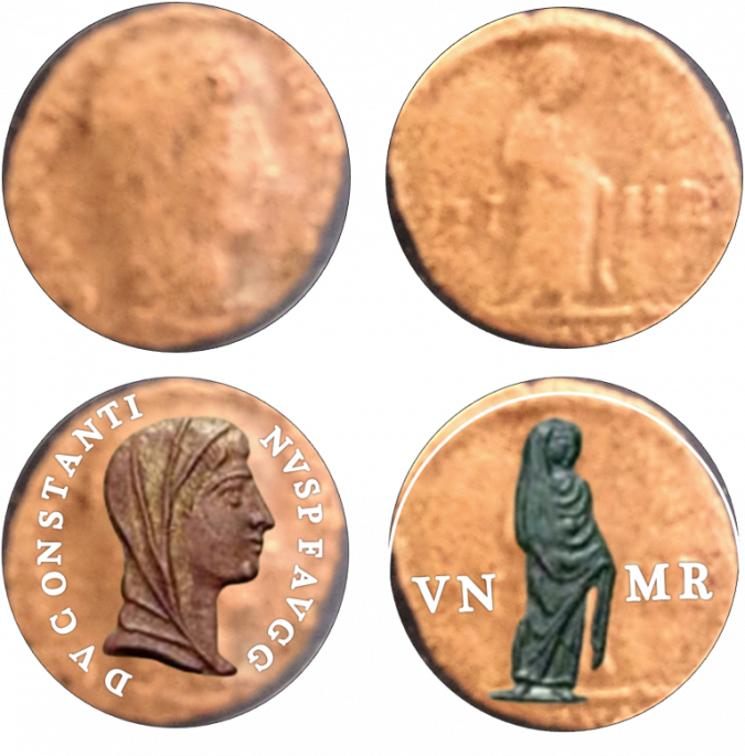 XVI) FLAVIUS JULIUS CONSTANTINUS (ORIGINAL), Apartmani Bosi i Goli Starigrad Paklenica